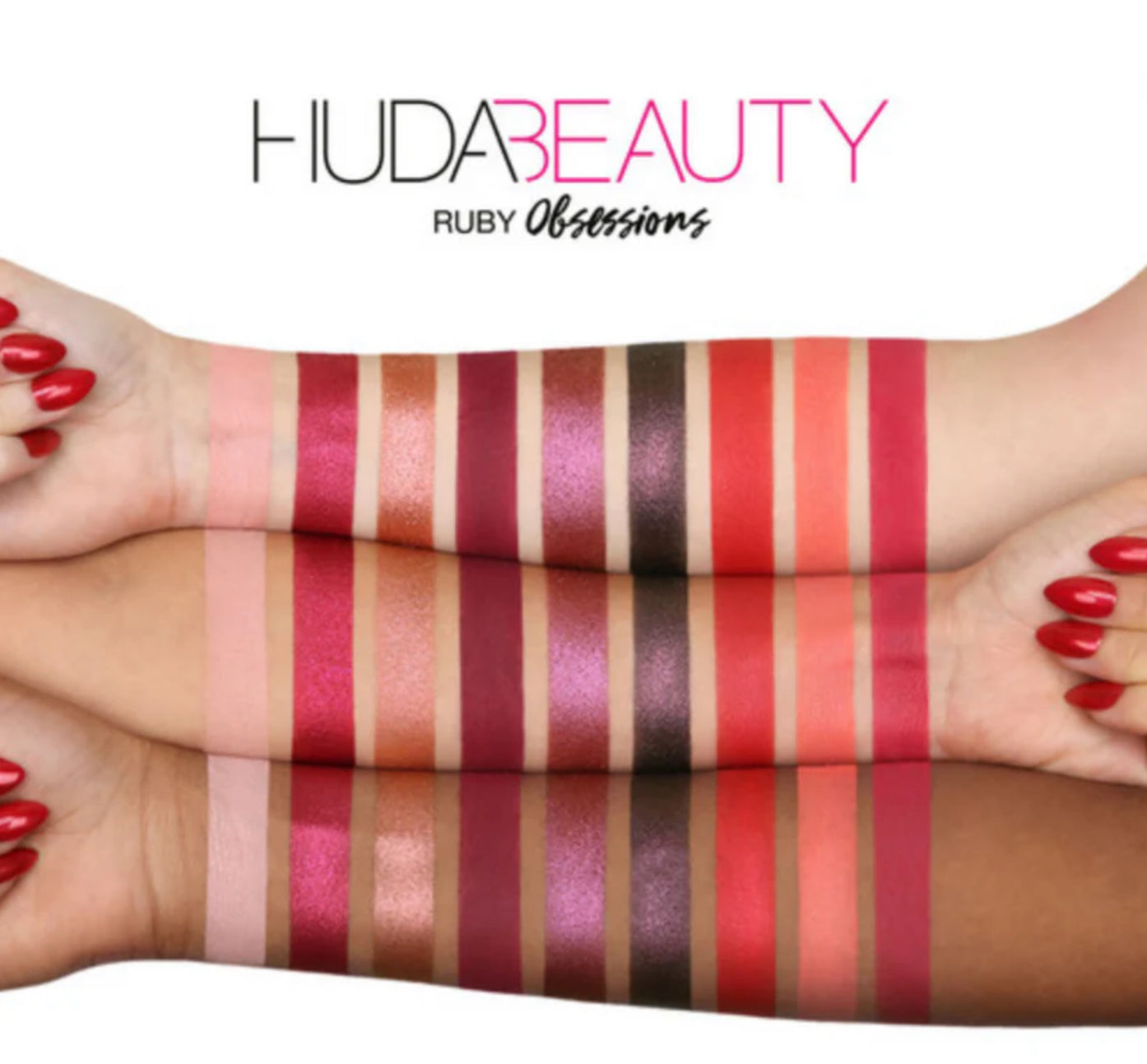 Huda Beauty Ruby Obsessions Eyeshadow Palette