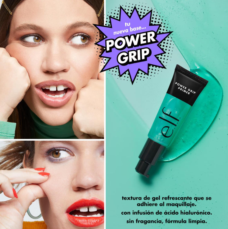 E.L.F. POWER GRIP PRIMER (PREBASE FACIAL DE MAQUILLAJE HIDRATANTE A BASE DE GEL)