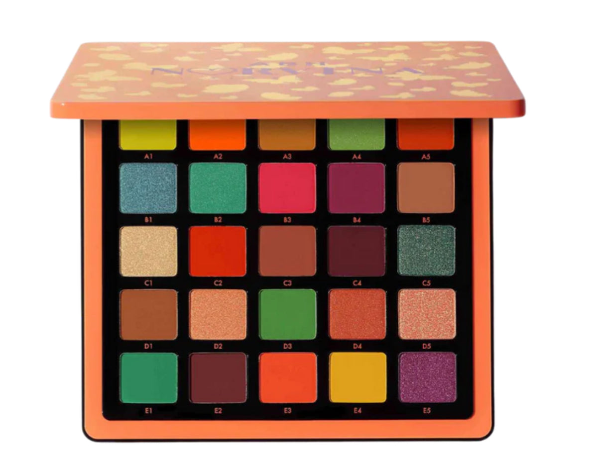 Anastasia Beverly Hills Norvina Pro Pigment Palette Vol. 3 – Paleta Profesional de Sombras – 25 tonos (otoñales vibrantes)